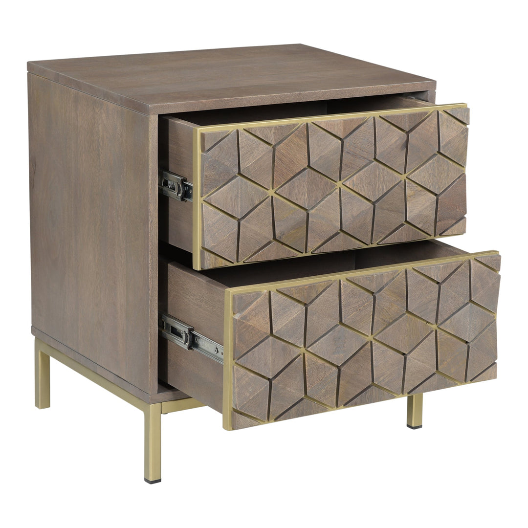 SwayLiving - Corolla Nightstand - RP-1017-29 | SwayLiving