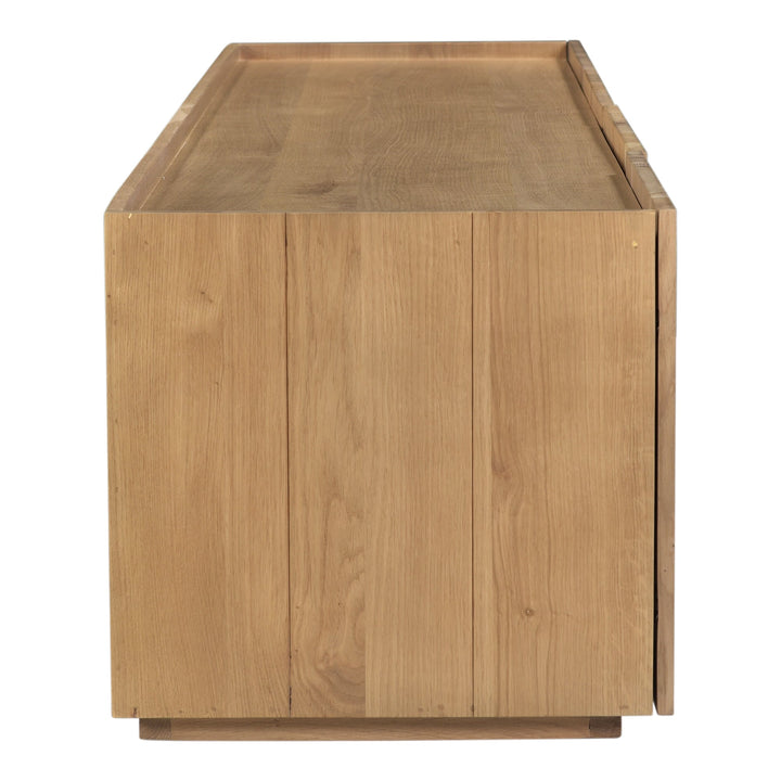 SwayLiving - Plank Media Cabinet Natural - RP-1021-24 | SwayLiving