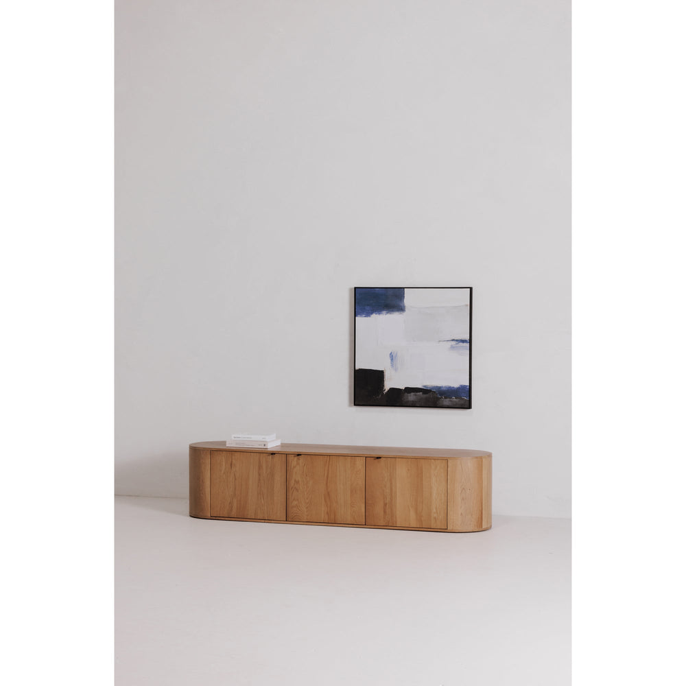 SwayLiving - Theo Media Bench Natural - RP-1054-24 | SwayLiving