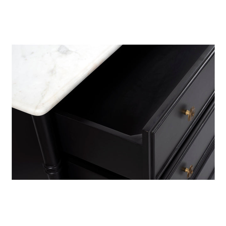 SwayLiving - Eleanor 6 Drawer Dresser Black - RP-1061-02 | SwayLiving