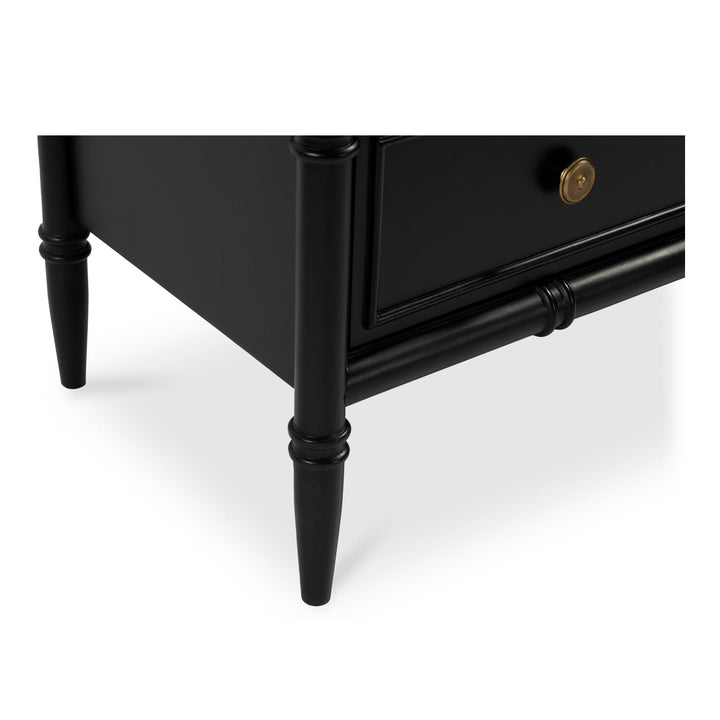 SwayLiving - Eleanor 6 Drawer Dresser Black - RP-1061-02 | SwayLiving