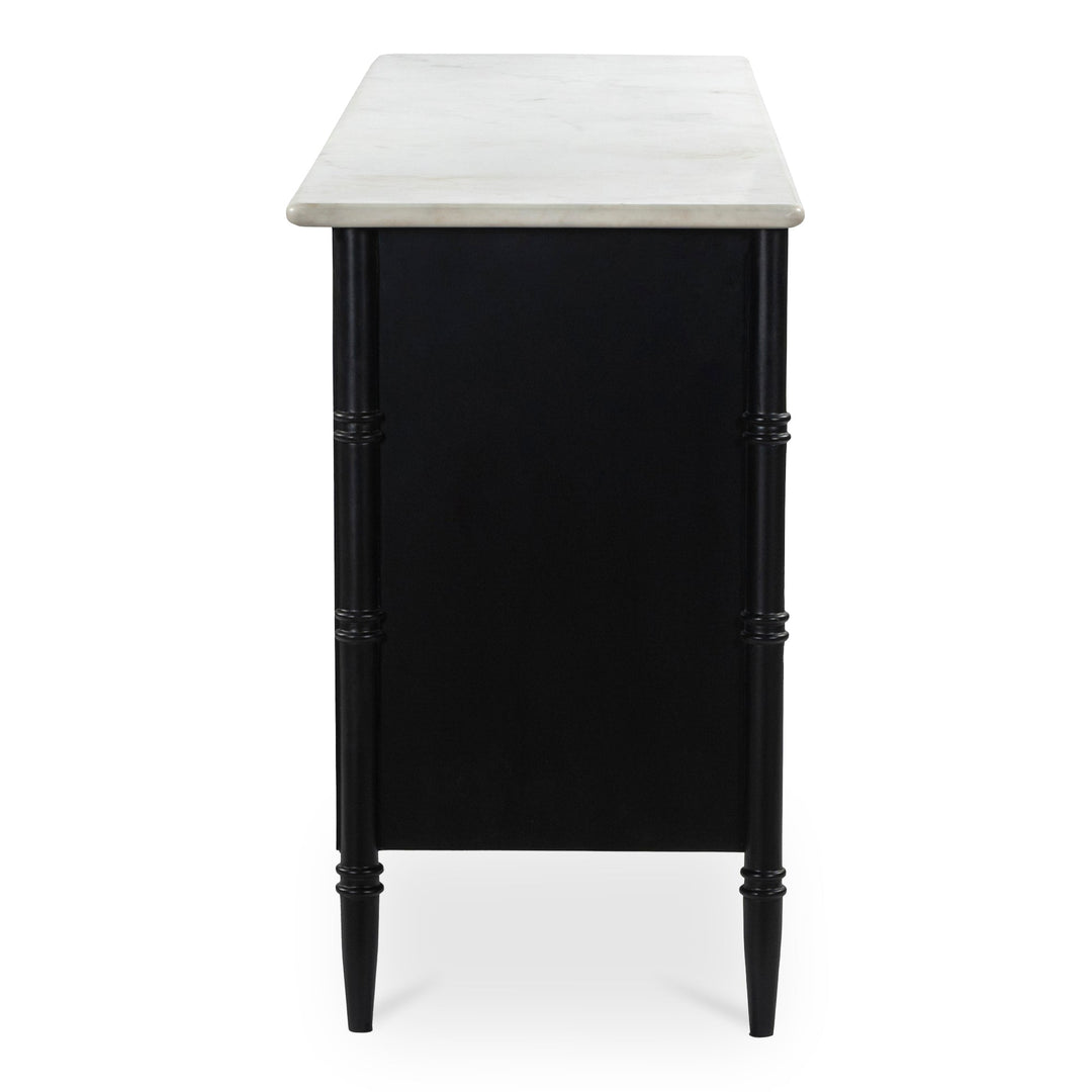 SwayLiving - Eleanor 6 Drawer Dresser Black - RP-1061-02 | SwayLiving