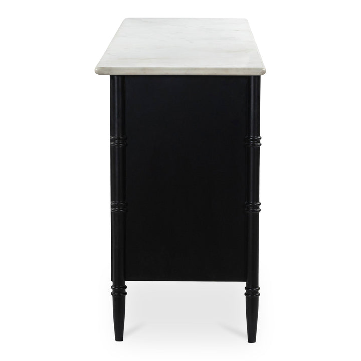 SwayLiving - Eleanor 6 Drawer Dresser Black - RP-1061-02 | SwayLiving