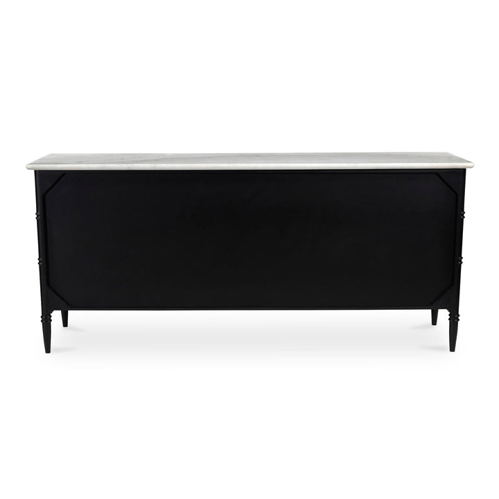 SwayLiving - Eleanor 6 Drawer Dresser Black - RP-1061-02 | SwayLiving