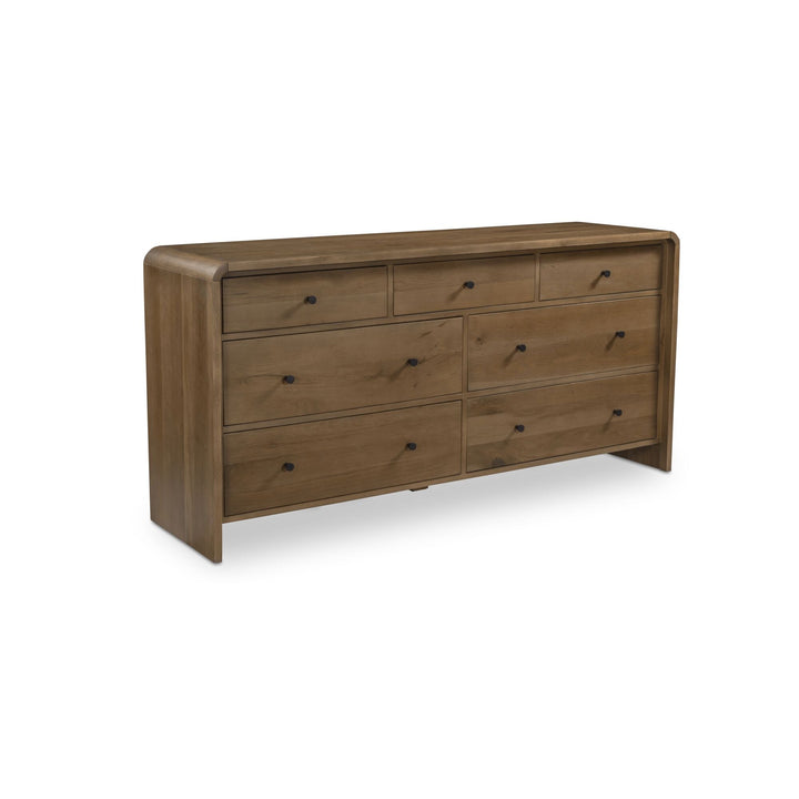 SwayLiving - Riley 7 Drawer Dresser Oak - RP-1066-03 | SwayLiving