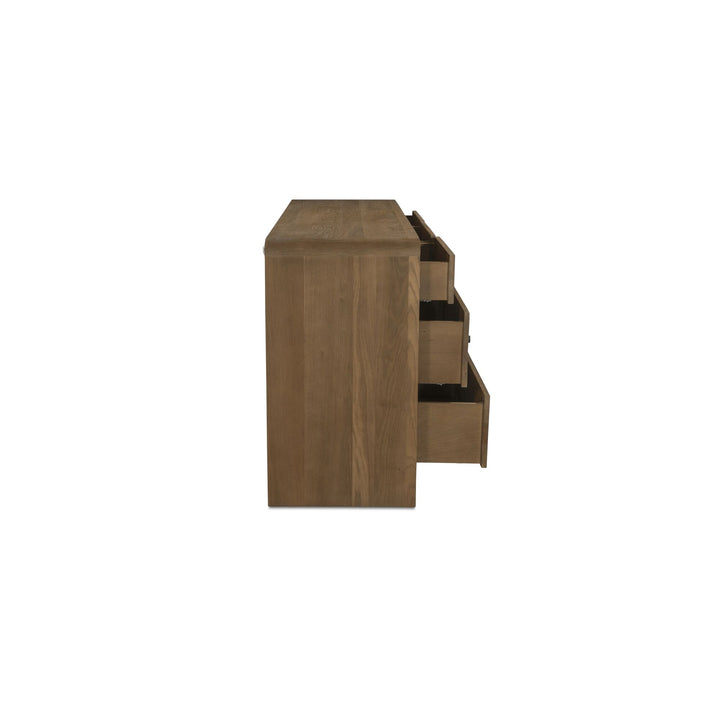 SwayLiving - Riley 7 Drawer Dresser Oak - RP-1066-03 | SwayLiving