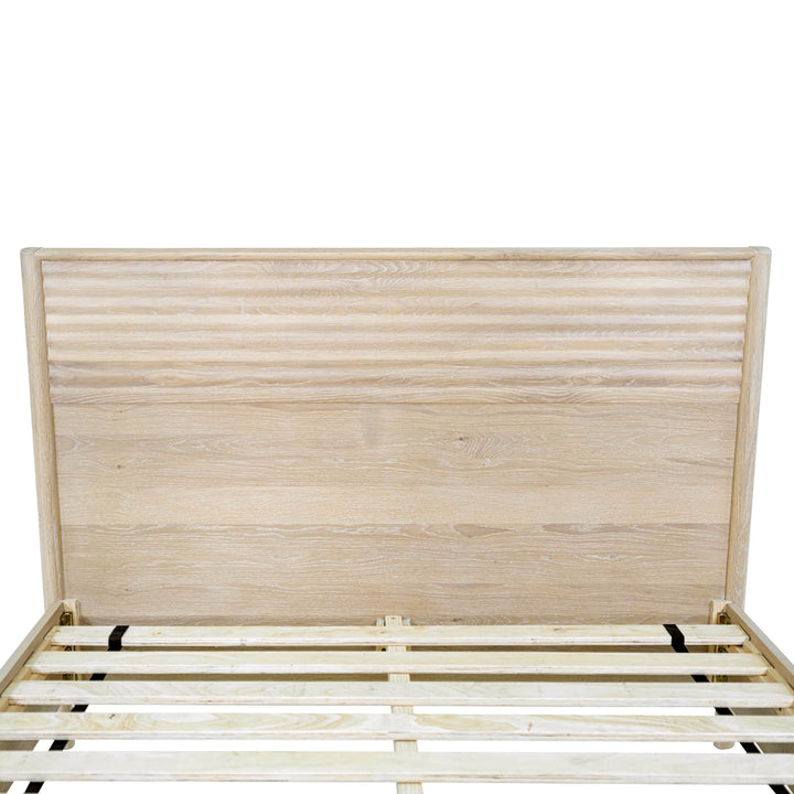 Runway King Bed - Light Oak