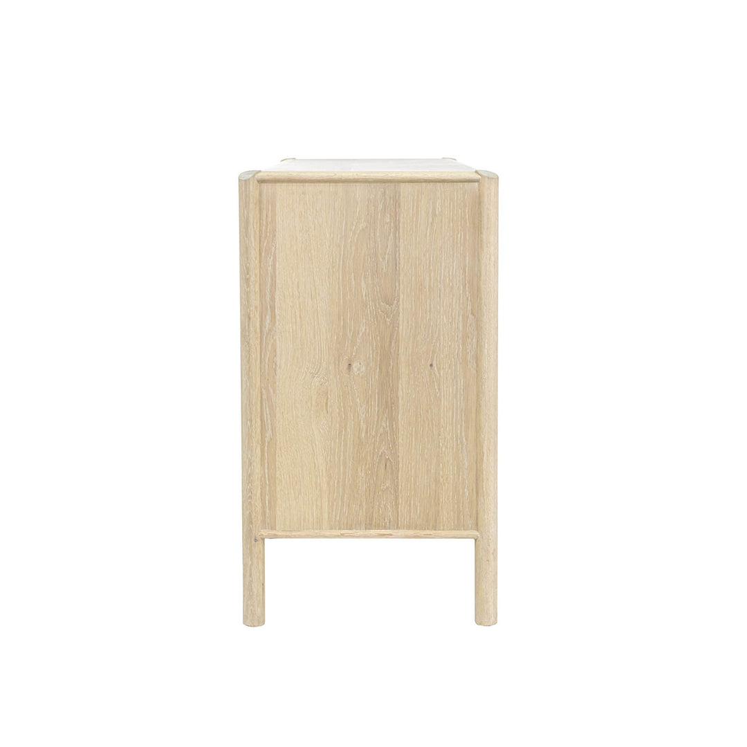 Runway 6 Drawer Dresser - Light Oak