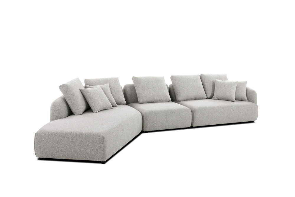 SwayLiving SABA Sectional Chaise Facing Left 3-Piece SOFAS + SECTIONALS