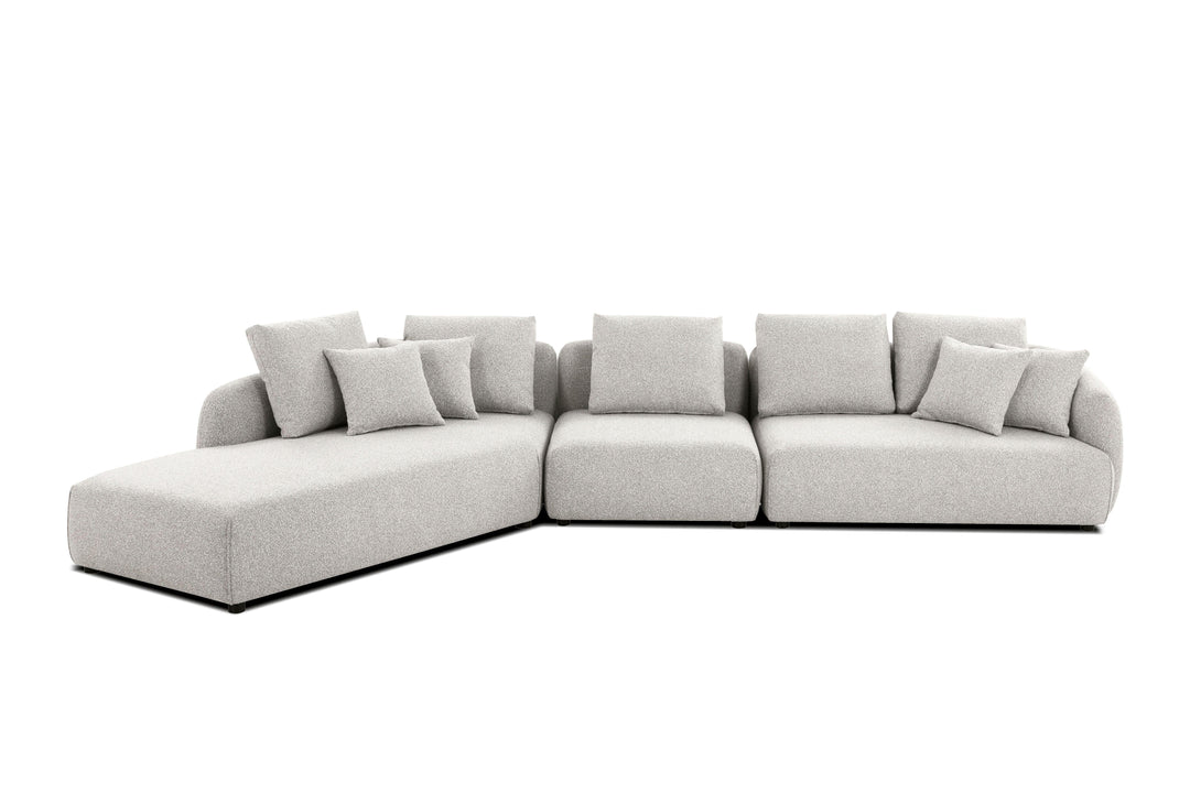 SwayLiving SABA Sectional Chaise Facing Left 3-Piece SOFAS + SECTIONALS