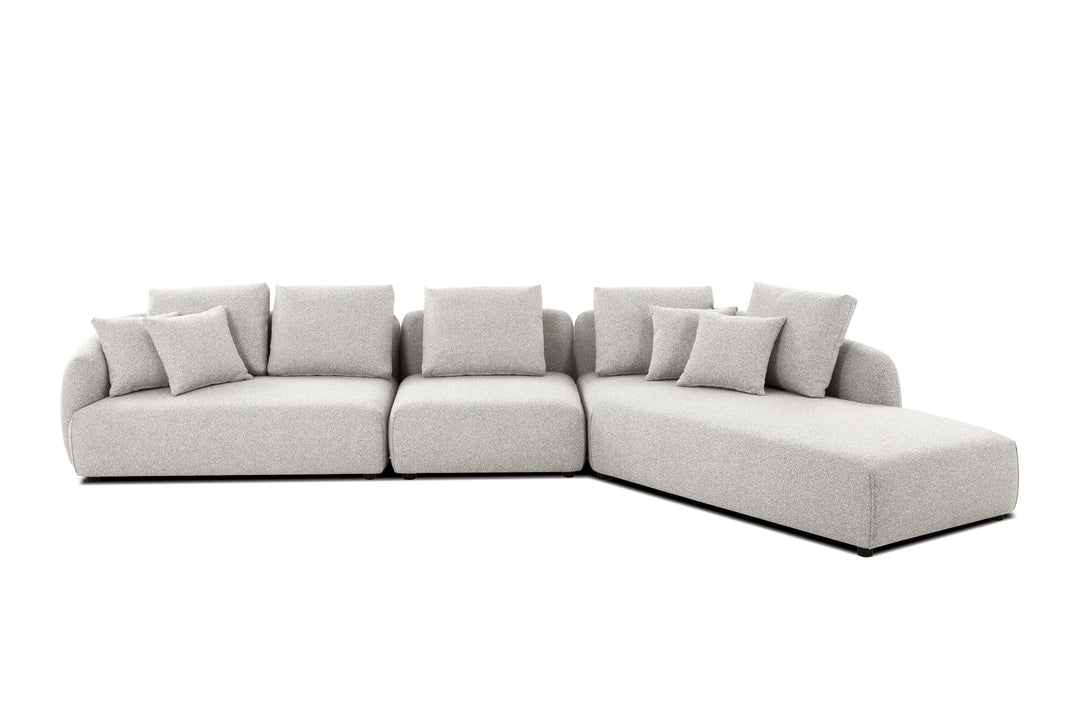 SwayLiving SABA Sectional Chaise Facing Right 3-Piece SOFAS + SECTIONALS