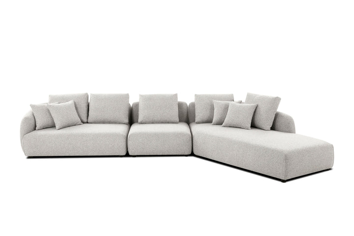 SwayLiving SABA Sectional Chaise Facing Right 3-Piece SOFAS + SECTIONALS
