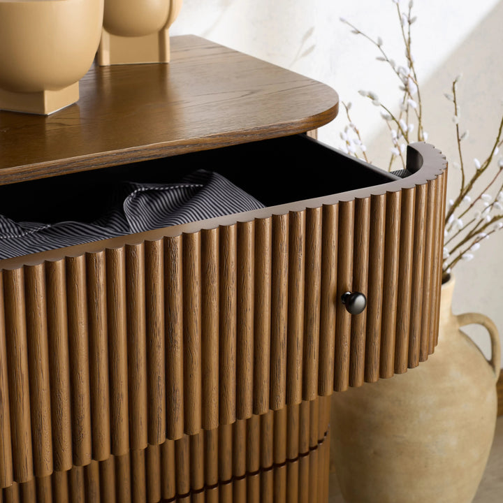 Medium Oak/Black