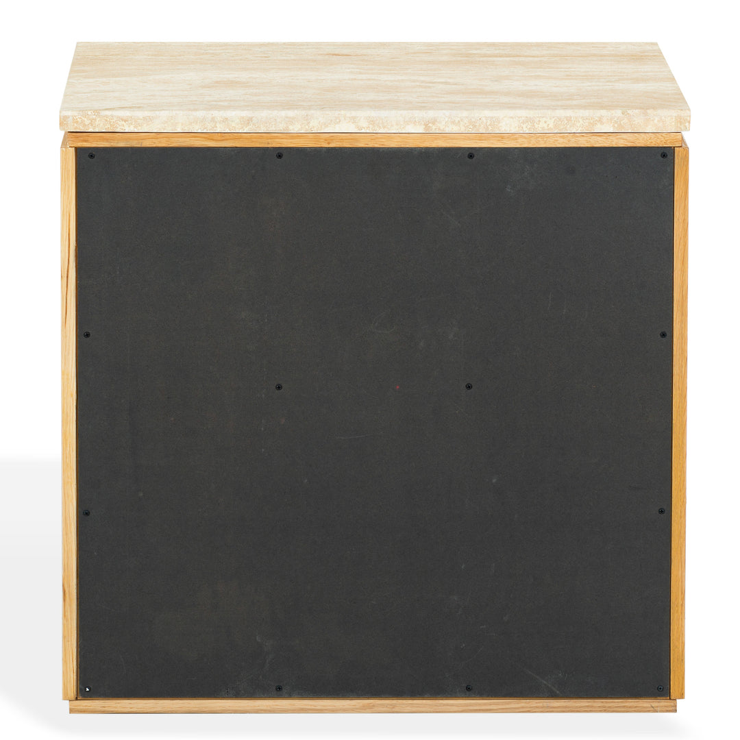 Travertine / Oak