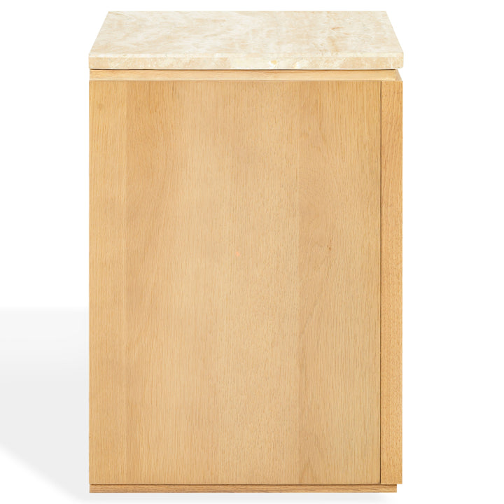 Travertine / Oak