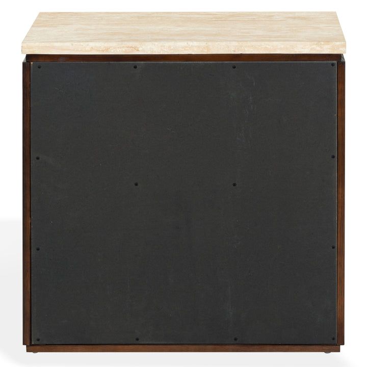 Travertine / Oak