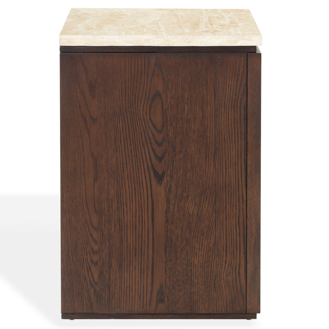 Travertine / Oak