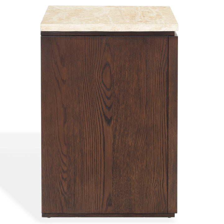Travertine / Oak