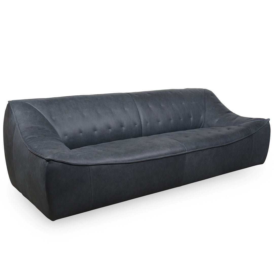 SwayLiving Agitha Leather Sofa SOFAS + SECTIONALS