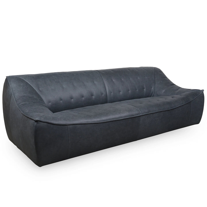 SwayLiving Agitha Leather Sofa SOFAS + SECTIONALS