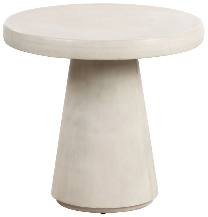 SwayLiving SwayLiving Hayleen Round Concrete Accent Table