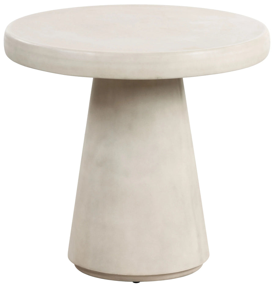 SwayLiving SwayLiving Hayleen Round Concrete Accent Table