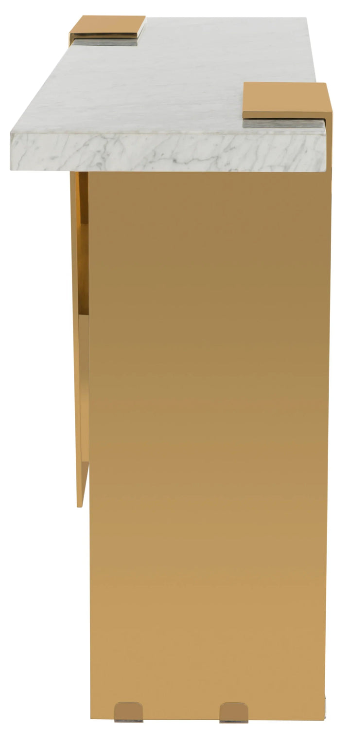 White / Gold