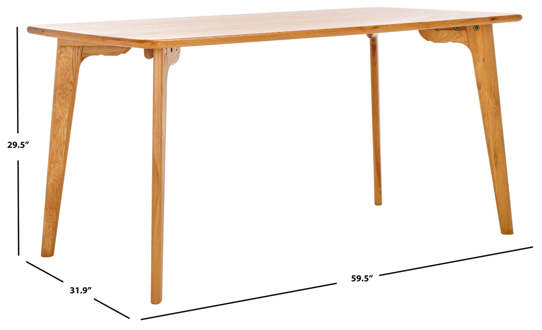 NATURAL / 59.5" X 31.9" X 29.5"