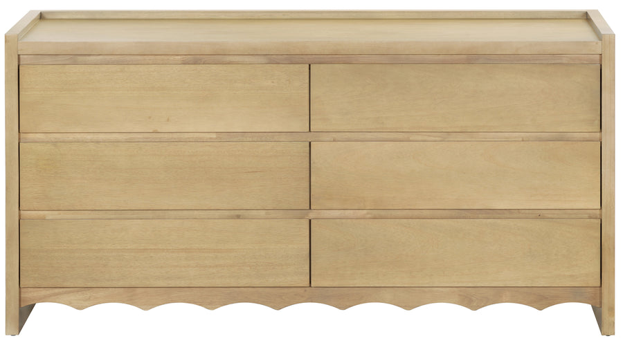SwayLiving Rhylee 6 Drawer Wood Dresser
