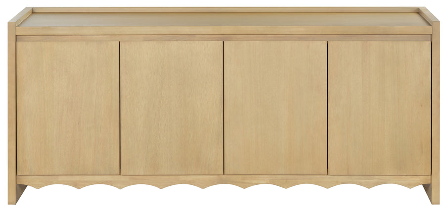 SwayLiving Rhylee 4 Door Wood Sideboard