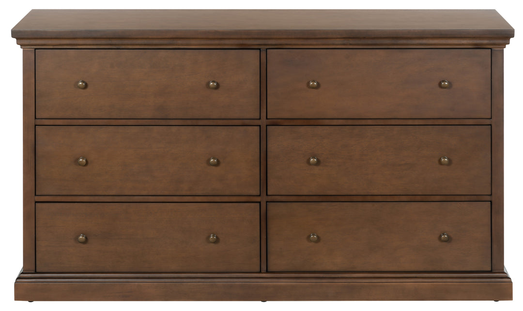 SwayLiving Lizzy 6 Drawer Wood Dresser