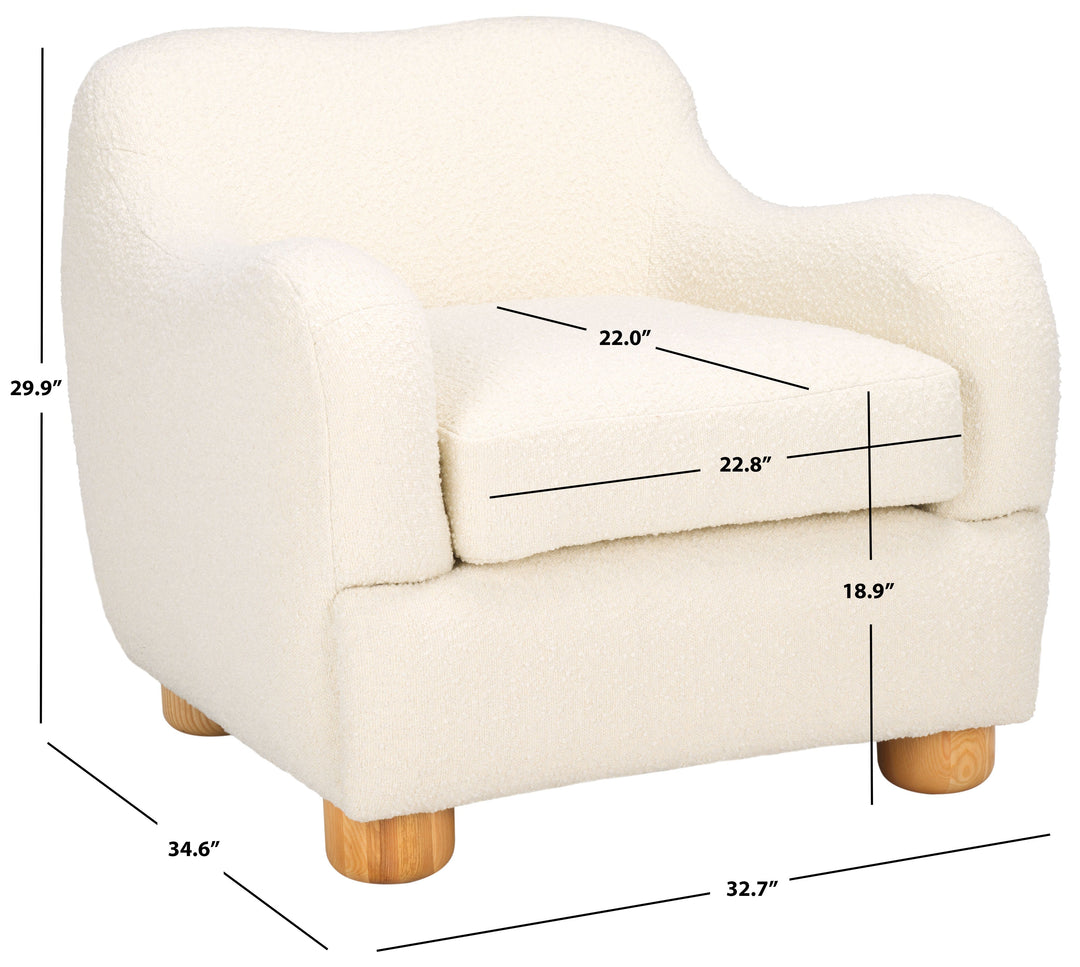 IVORY / NATURAL / 32.7" X 34.6" X 29.9" / 22.8" X 22" X 18.9"
