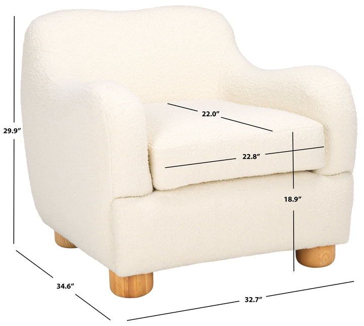 IVORY / NATURAL / 32.7" X 34.6" X 29.9" / 22.8" X 22" X 18.9"