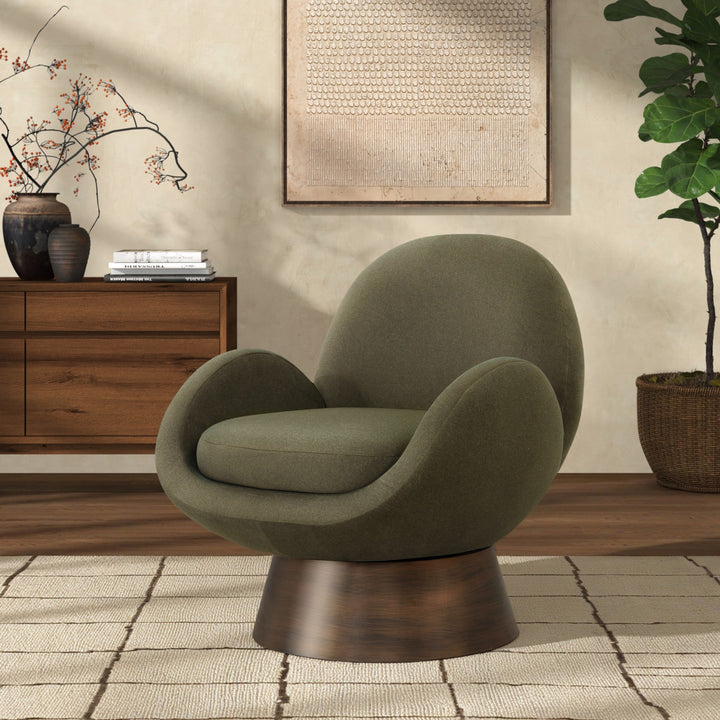 Olive Green / Antique Gold