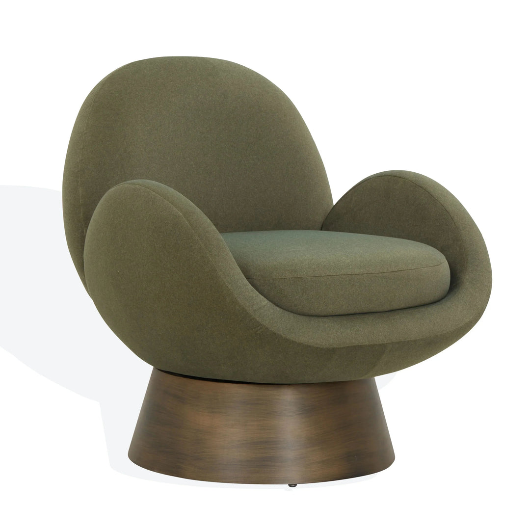 Olive Green / Antique Gold