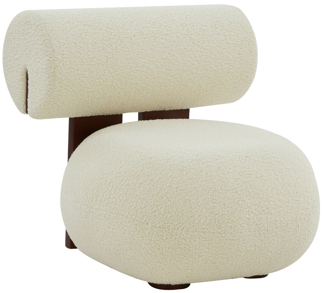 IVORY / DARK BROWN