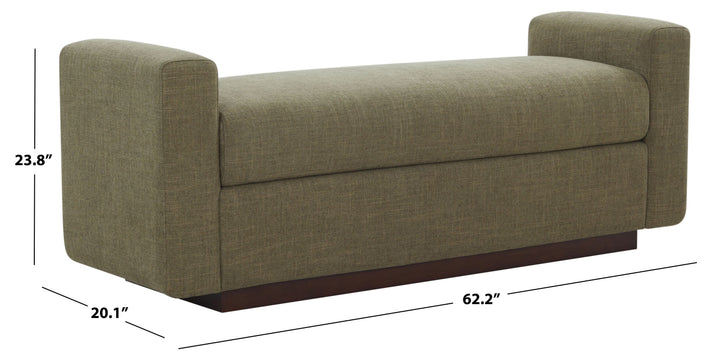 Olive Green / Walnut