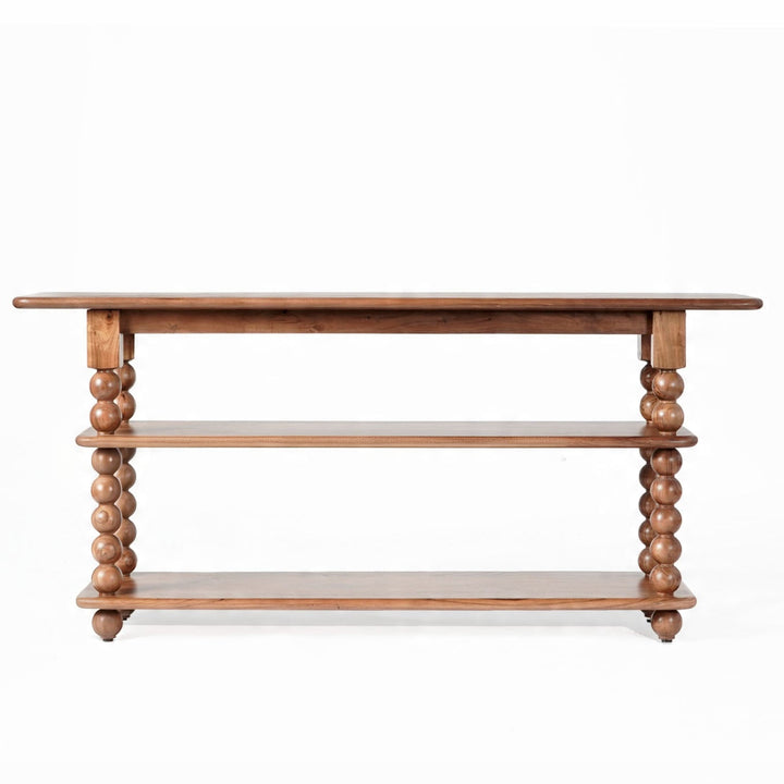 SwayLiving Norbert Wood Console Table