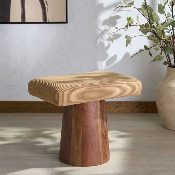 SwayLiving SwayLiving Bennato Wood Base Stool