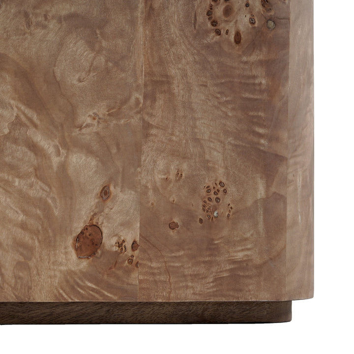 SwayLiving Torryn Burl Accent Table