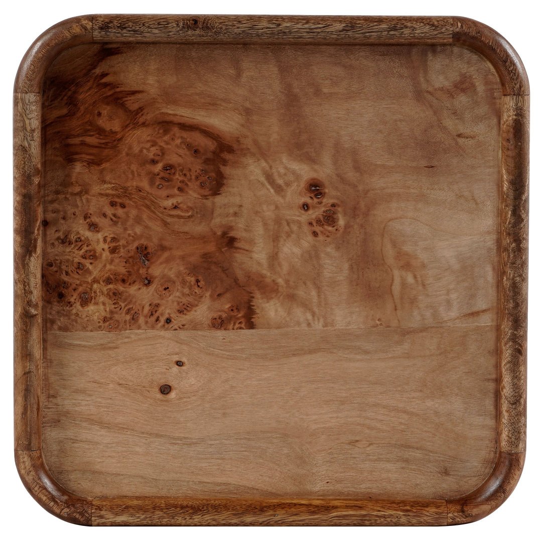 SwayLiving Torryn Burl Accent Table