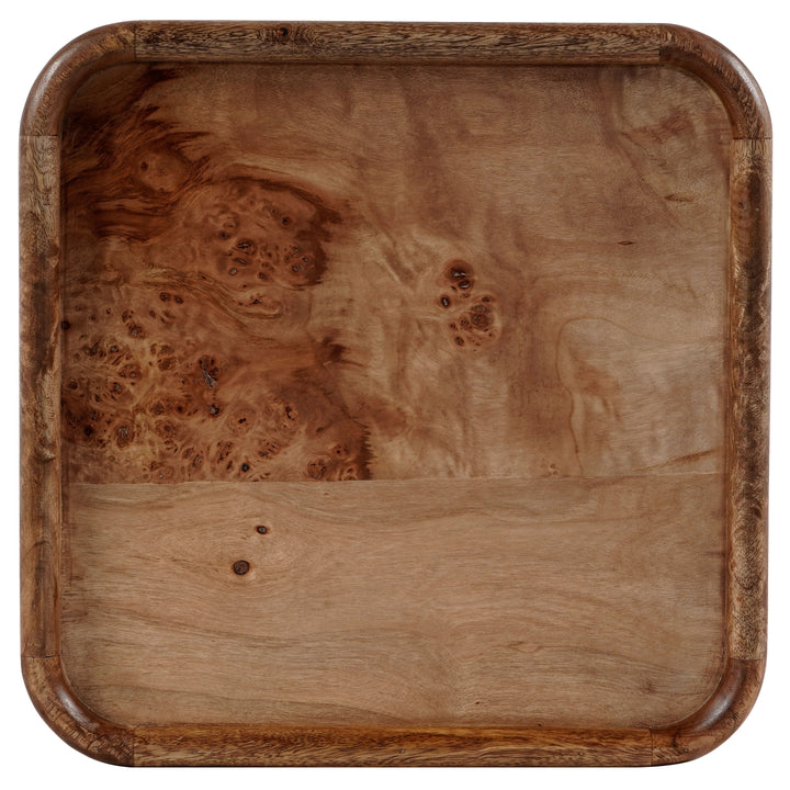 SwayLiving Torryn Burl Accent Table