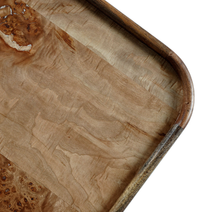 SwayLiving Torryn Burl Coffee Table