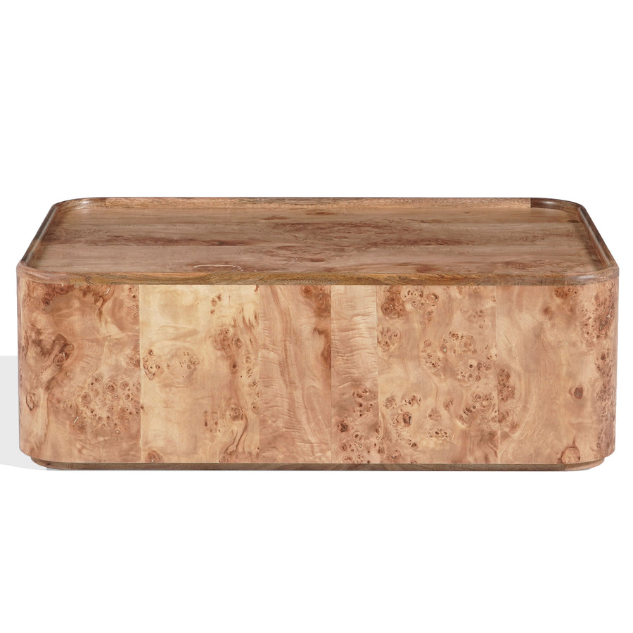 SwayLiving Torryn Burl Coffee Table