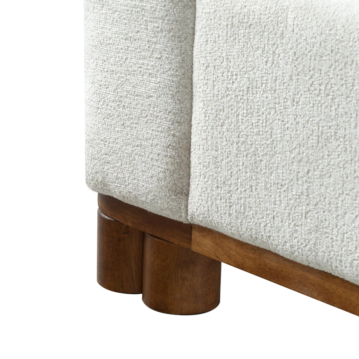 Beige / Walnut