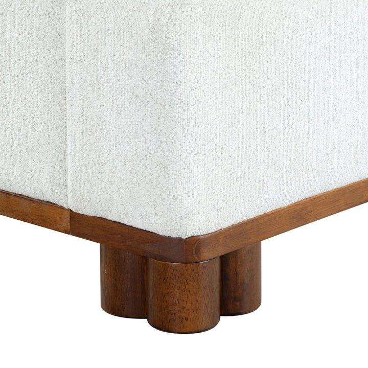 Beige / Walnut