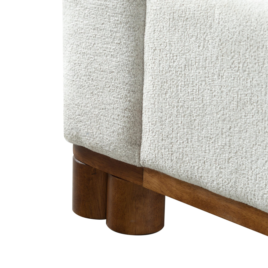 Beige / Walnut