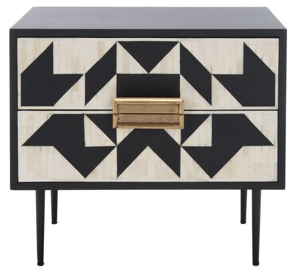 SwayLiving Kimori 2 Drawer Nightstand NIGHTSTANDS