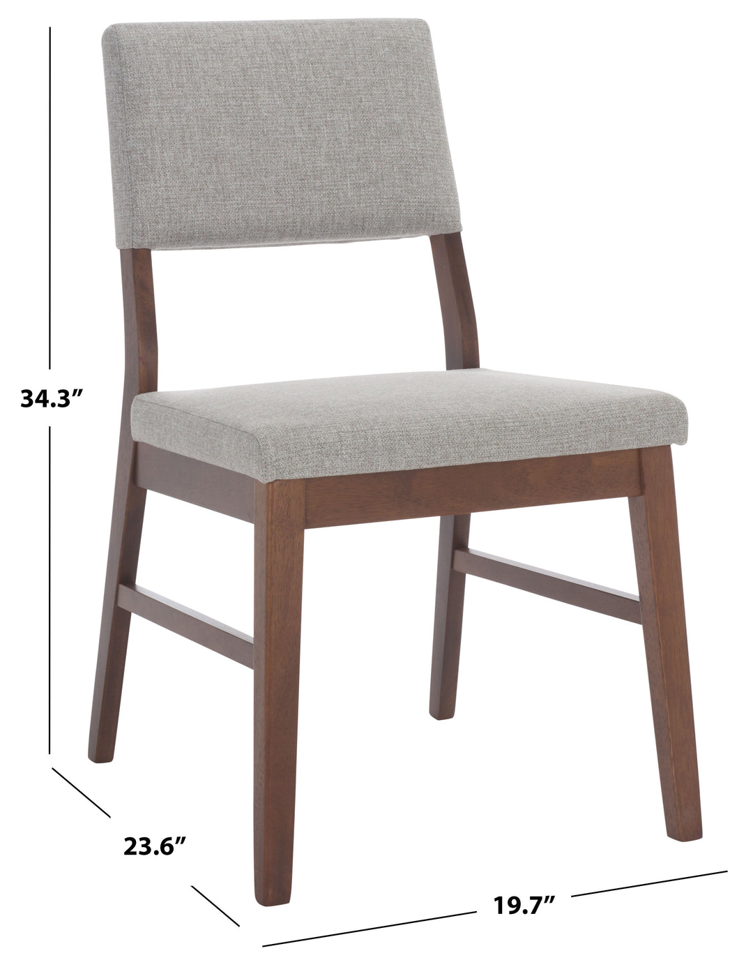 Walnut / Light Grey
