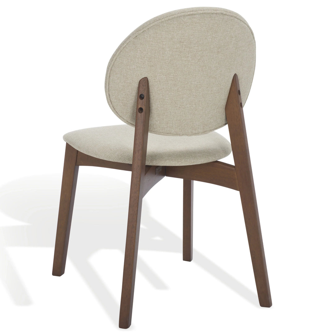 SwayLiving SwayLiving Kayleen Wood And Linen Dining Chair